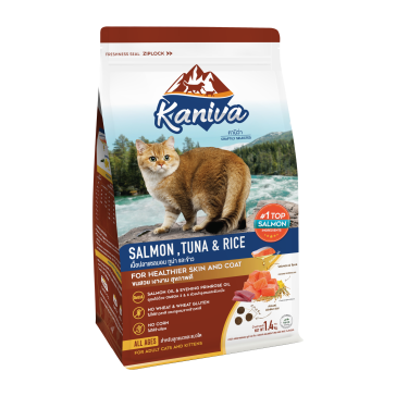 Kaniva Salmon, Tuna & Rice For Cats Over 4 Months    
