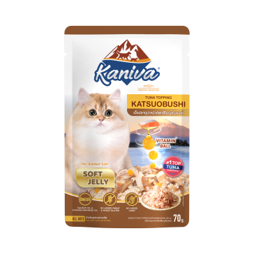 Kaniva Tuna Topping Katsuobushi In Soft Jelly Pouch   